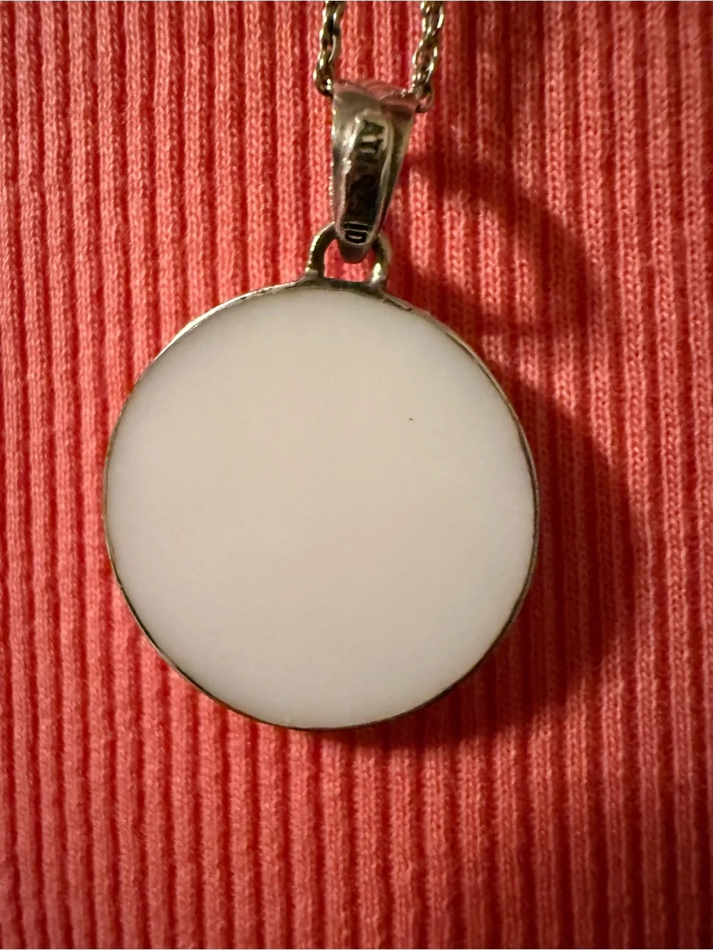 Sterling Silver 925 Mother of Pearl Tree of Life Pendant Necklace 18”